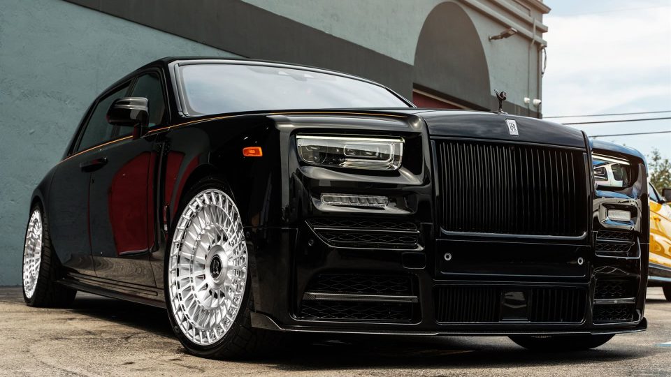 Rolls-Royce Phantom EWB with Mansory Widebody Kit