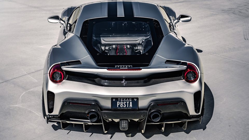 Ferrari 488 Pista | Argento Nürburgring | on HRE S107SC | Brushed Clear