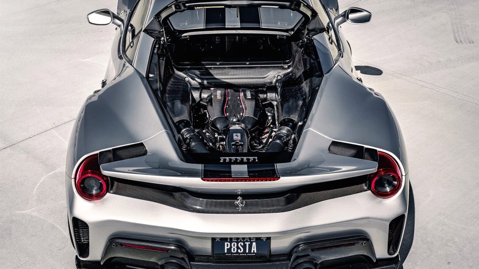 Ferrari 488 Pista | Argento Nürburgring | on HRE S107SC | Brushed Clear