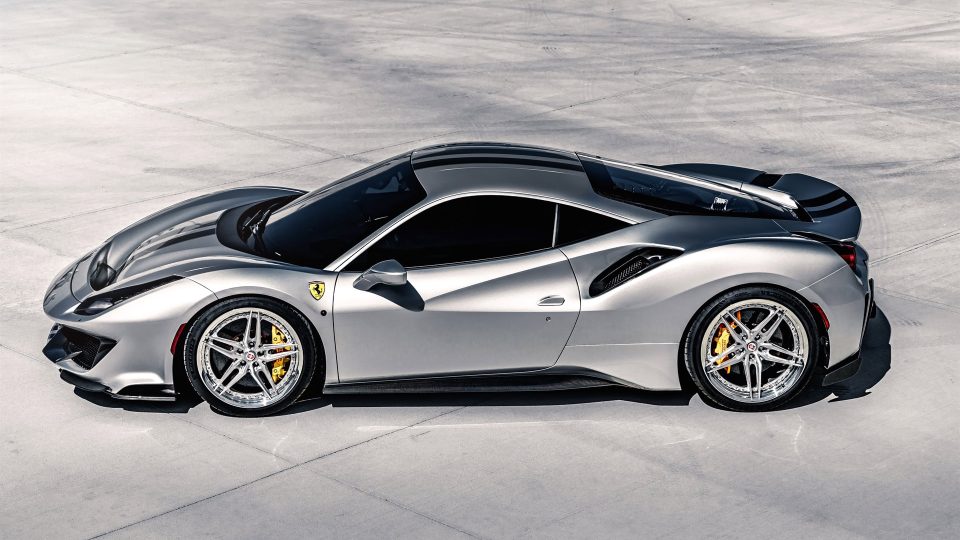 Ferrari 488 Pista | Argento Nürburgring | on HRE S107SC | Brushed Clear