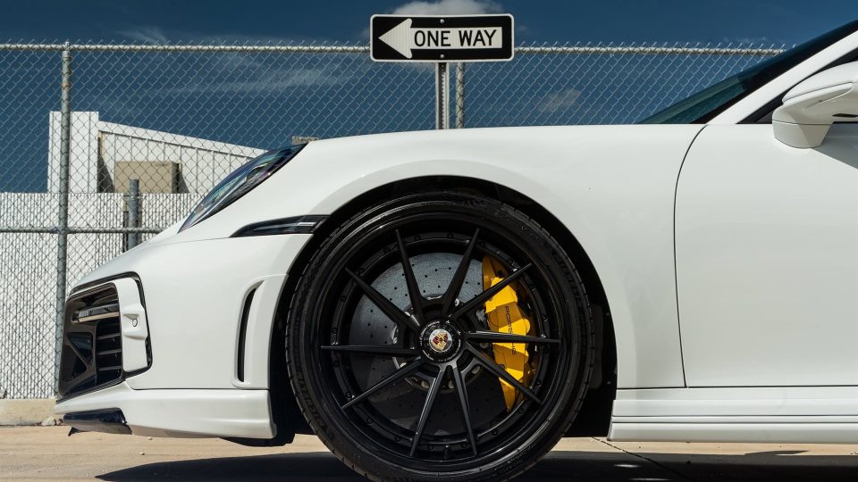 ANRKY AN33 Satin black center | Porsche 992 Turbo S