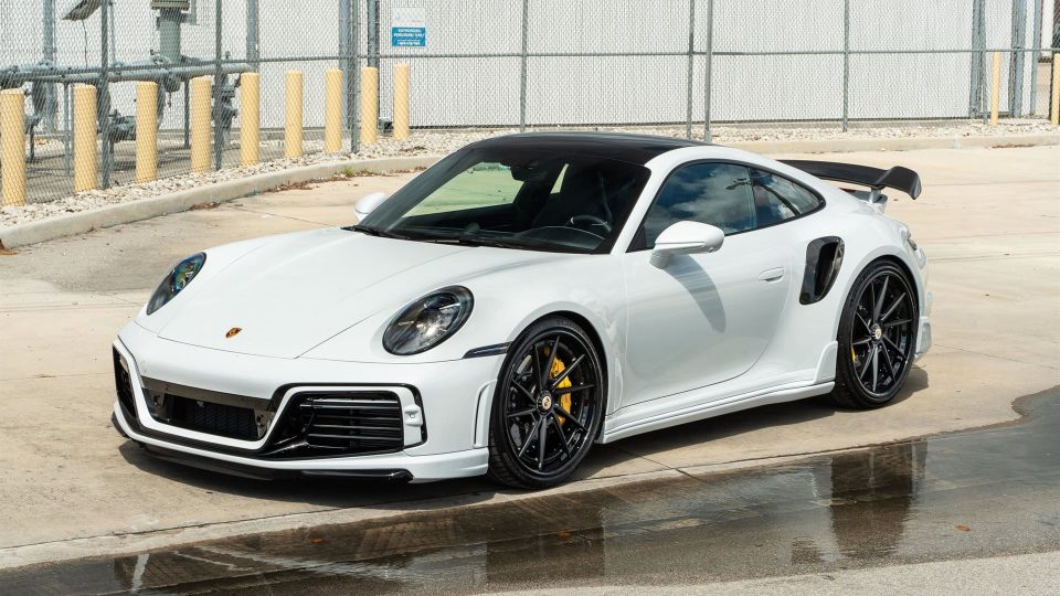ANRKY AN33 Satin black center | Porsche 992 Turbo S