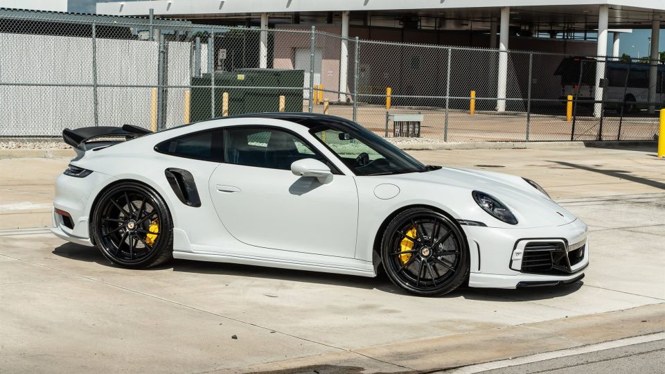 ANRKY AN33 Satin black center | Porsche 992 Turbo S