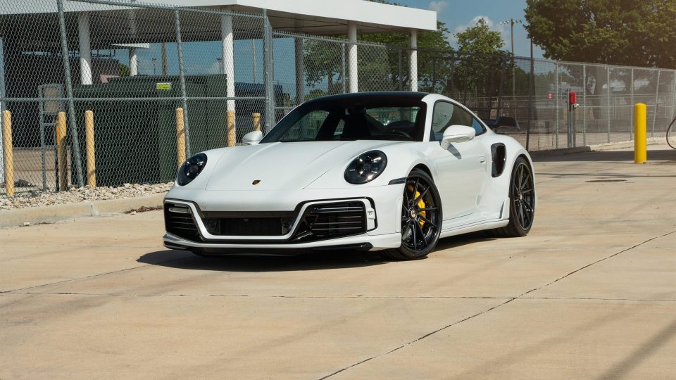 ANRKY AN33 Satin black center | Porsche 992 Turbo S