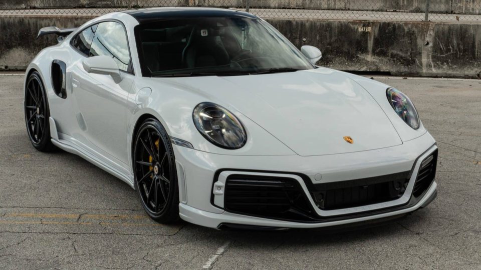 ANRKY AN33 Satin black center | Porsche 992 Turbo S