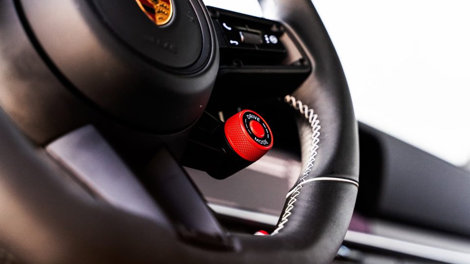 ANRKY AN33 Satin black center | Porsche 992 Turbo S