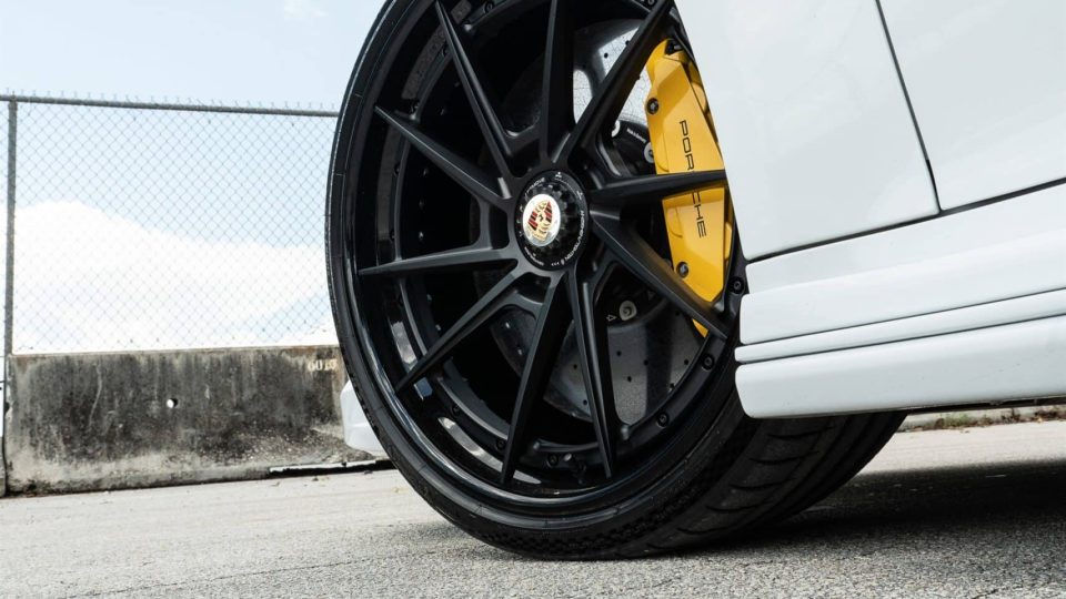 ANRKY AN33 Satin black center | Porsche 992 Turbo S