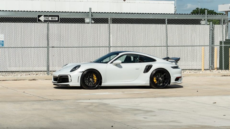 ANRKY AN33 Satin black center | Porsche 992 Turbo S