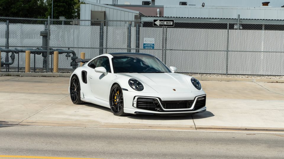 ANRKY AN33 Satin black center | Porsche 992 Turbo S