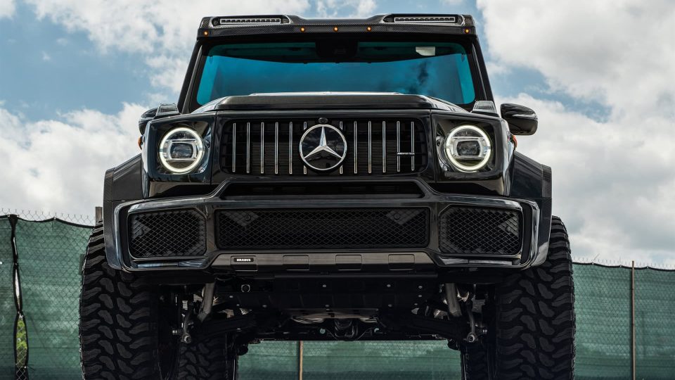 Mercedes Benz AMG G63 4×4 Squared | Magnetite Black | 1886 XR-016 Wheels | Polished Clear