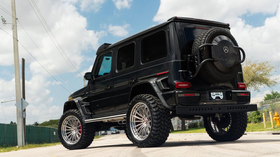 Mercedes Benz AMG G63 4×4 Squared | Magnetite Black | 1886 XR-016 Wheels | Polished Clear