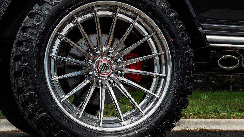 Mercedes Benz AMG G63 4×4 Squared | Magnetite Black | 1886 XR-016 Wheels | Polished Clear