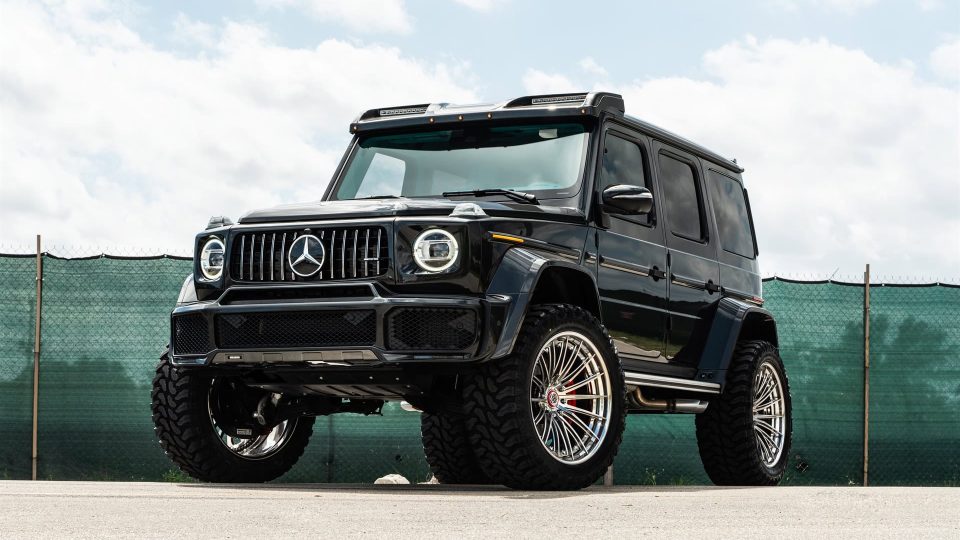 Mercedes Benz AMG G63 4×4 Squared | Magnetite Black | 1886 XR-016 Wheels | Polished Clear