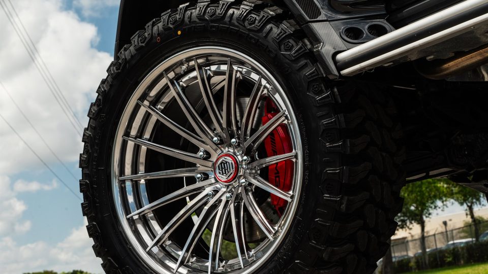 Mercedes Benz AMG G63 4×4 Squared | Magnetite Black | 1886 XR-016 Wheels | Polished Clear