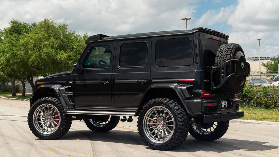 Mercedes Benz AMG G63 4×4 Squared | Magnetite Black | 1886 XR-016 Wheels | Polished Clear