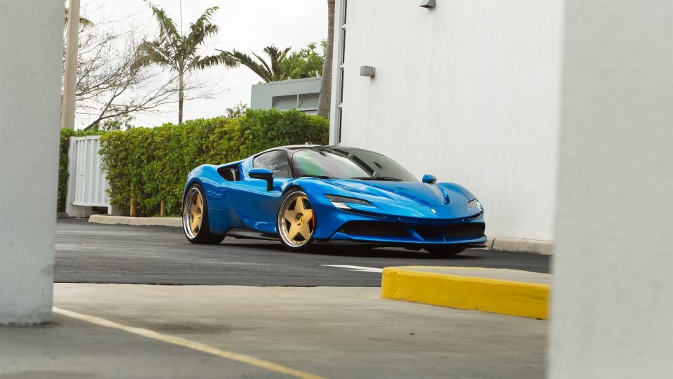 1886 wheels  S008 | Ferrari SF90 Blu Corse