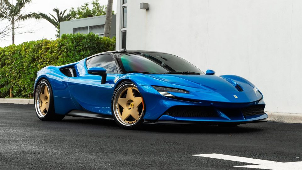 1886 wheels  S008 | Ferrari SF90 Blu Corse