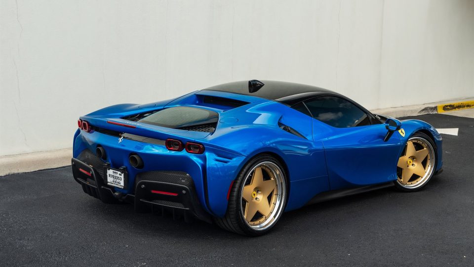 1886 wheels  S008 | Ferrari SF90 Blu Corse