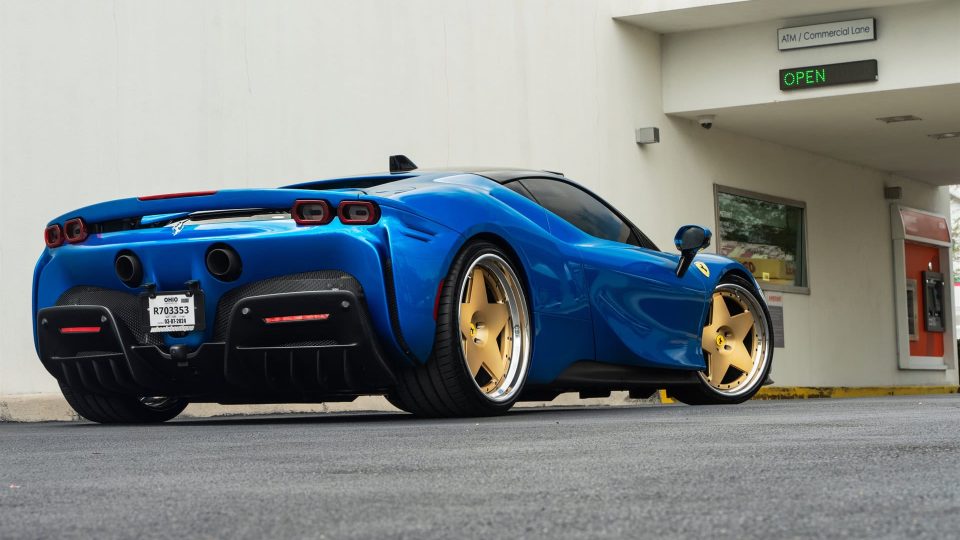 1886 wheels  S008 | Ferrari SF90 Blu Corse