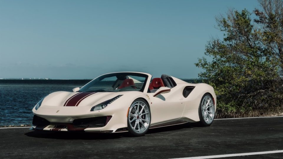 Ferrari 488 Pista | Sabia Del Desierto | on ANRKY AN32 | Frozen Polished Clear