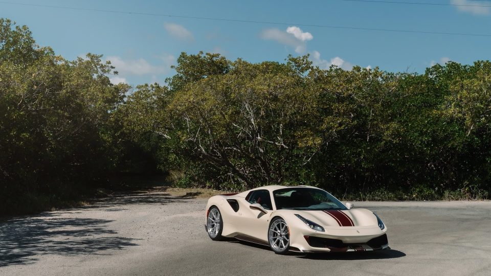 Ferrari 488 Pista | Sabia Del Desierto | on ANRKY AN32 | Frozen Polished Clear