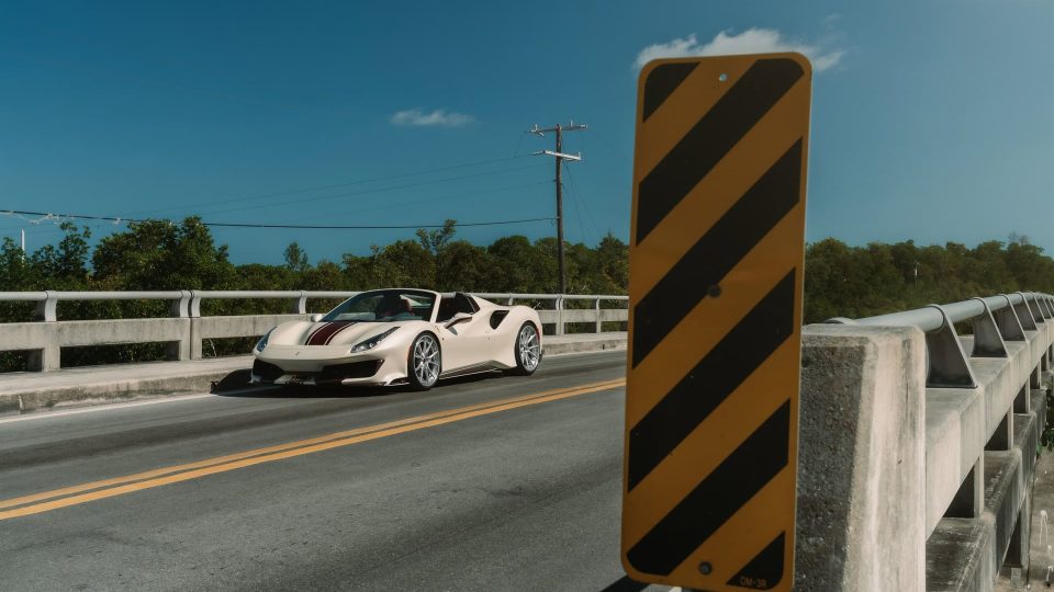 Ferrari 488 Pista | Sabia Del Desierto | on ANRKY AN32 | Frozen Polished Clear