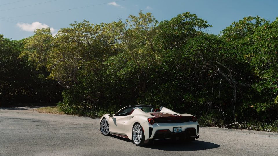 Ferrari 488 Pista | Sabia Del Desierto | on ANRKY AN32 | Frozen Polished Clear