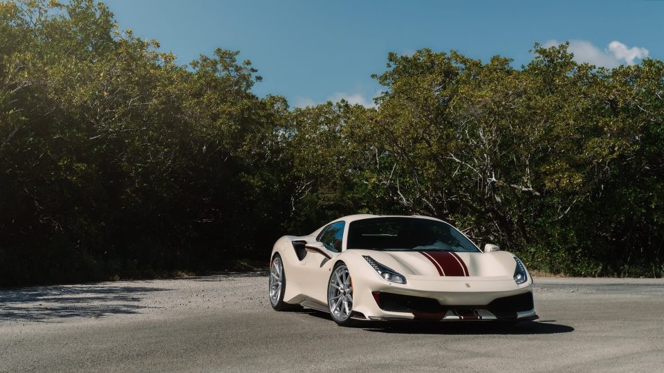 Ferrari 488 Pista | Sabia Del Desierto | on ANRKY AN32 | Frozen Polished Clear