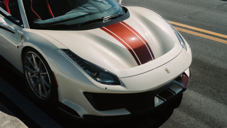 Ferrari 488 Pista | Sabia Del Desierto | on ANRKY AN32 | Frozen Polished Clear