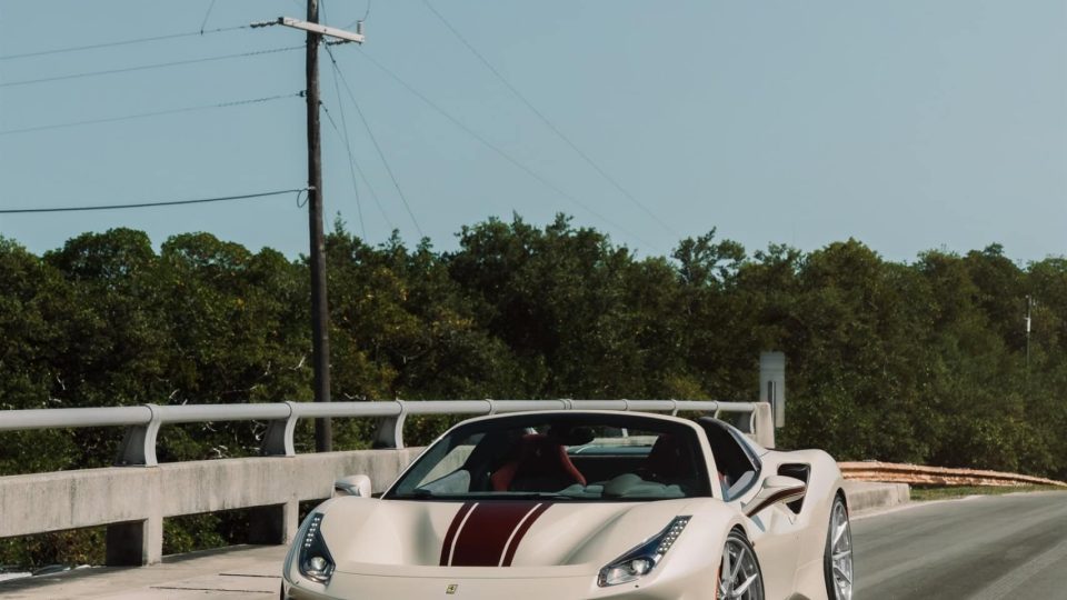 Ferrari 488 Pista | Sabia Del Desierto | on ANRKY AN32 | Frozen Polished Clear