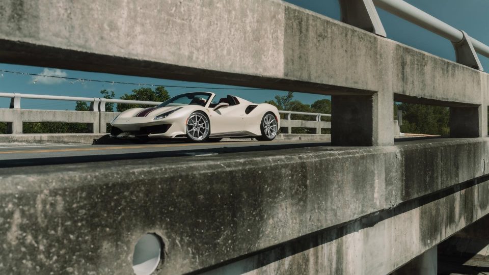 Ferrari 488 Pista | Sabia Del Desierto | on ANRKY AN32 | Frozen Polished Clear