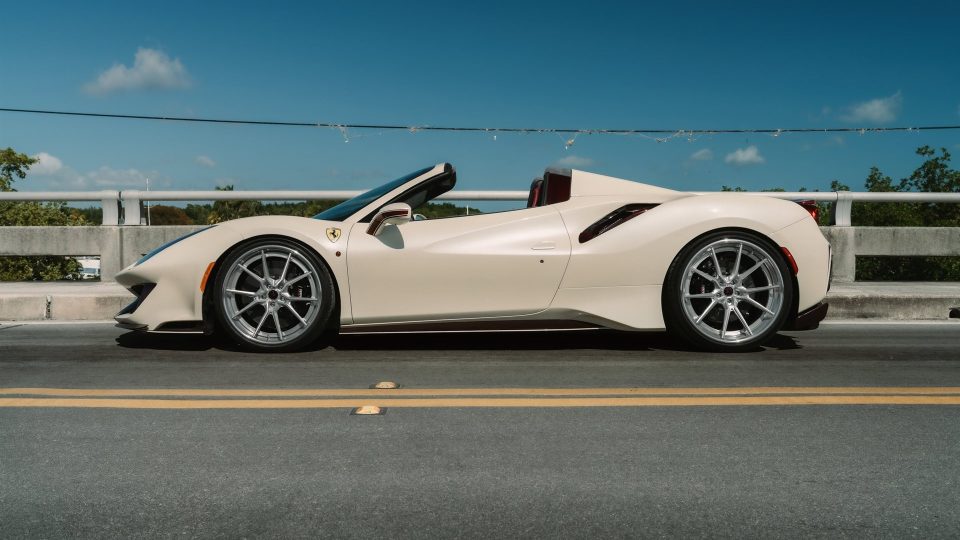 Ferrari 488 Pista | Sabia Del Desierto | on ANRKY AN32 | Frozen Polished Clear