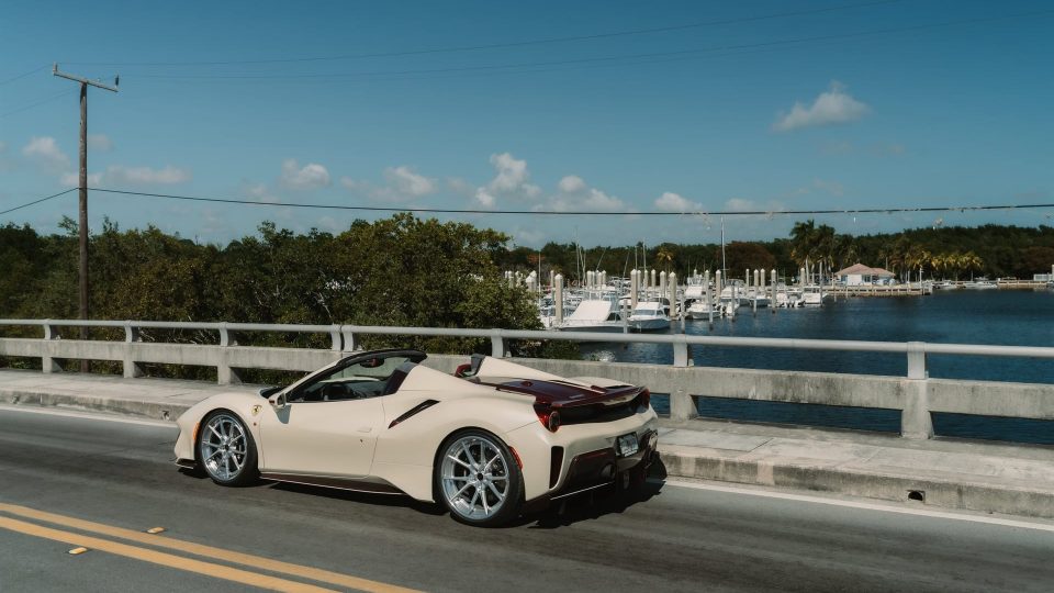 Ferrari 488 Pista | Sabia Del Desierto | on ANRKY AN32 | Frozen Polished Clear