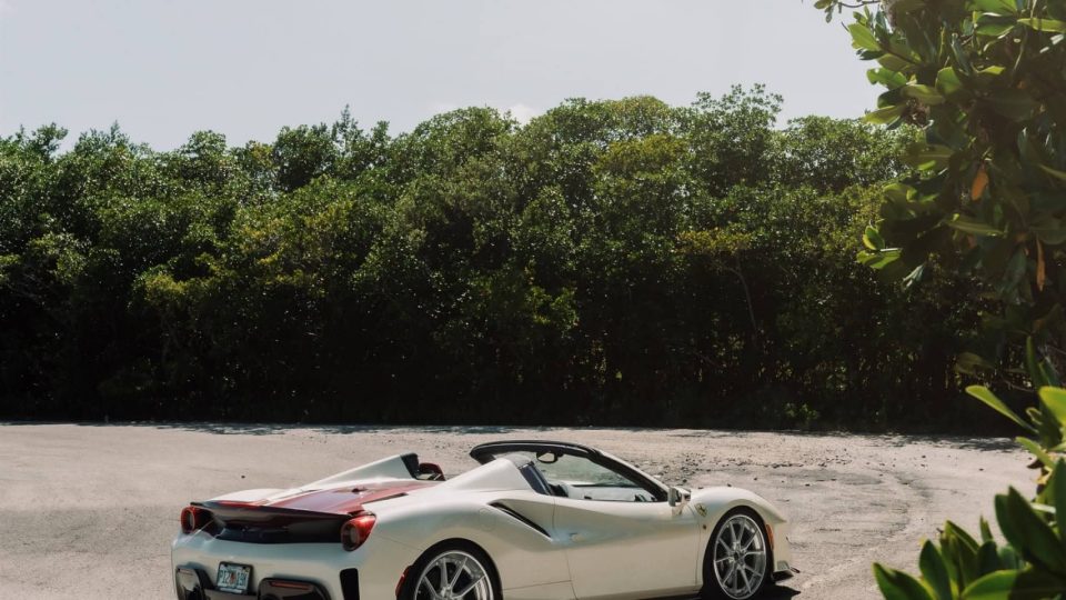 Ferrari 488 Pista | Sabia Del Desierto | on ANRKY AN32 | Frozen Polished Clear