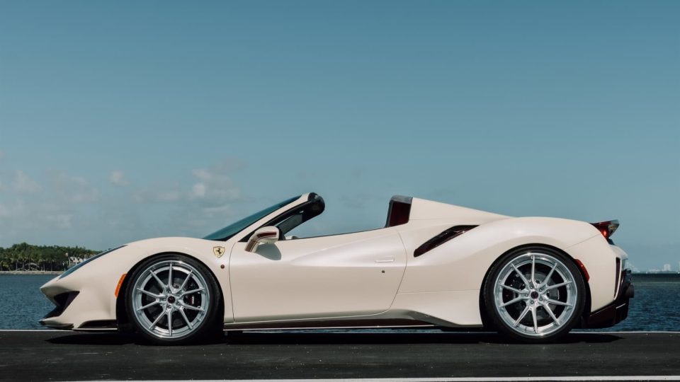Ferrari 488 Pista | Sabia Del Desierto | on ANRKY AN32 | Frozen Polished Clear