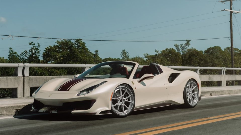 Ferrari 488 Pista | Sabia Del Desierto | on ANRKY AN32 | Frozen Polished Clear