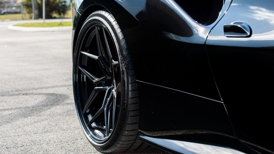 Ferrari 488 GTB | Nero | on ANRKY S3-X4 | Satin Black