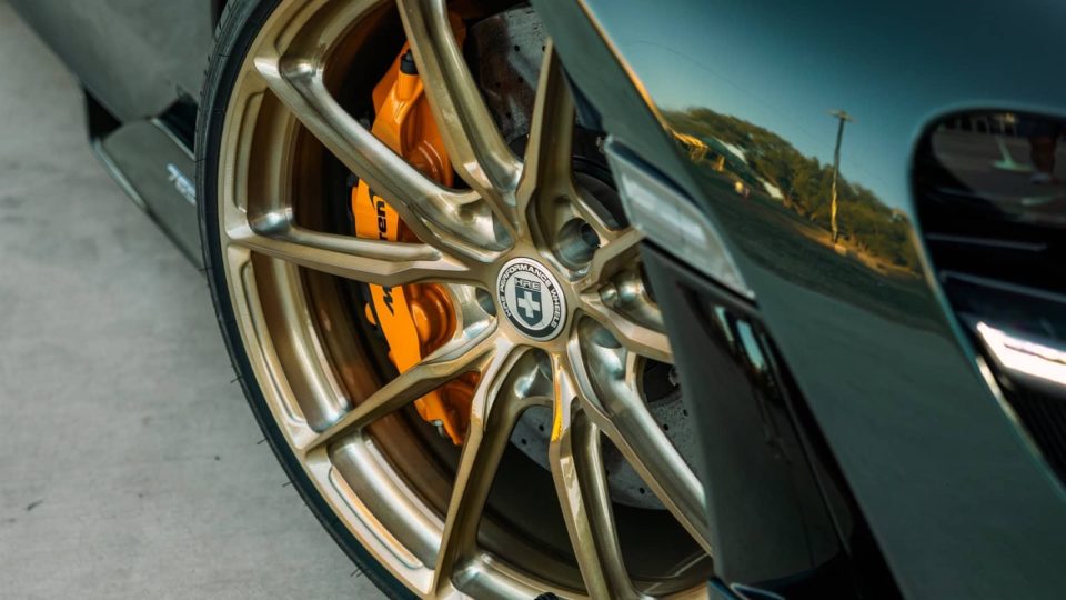 Mclaren 765 LT Spider | on HRE P104SC | Brushed Champagne