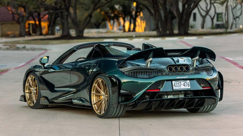 Mclaren 765 LT Spider | on HRE P104SC | Brushed Champagne
