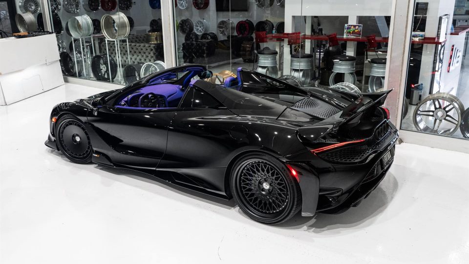 HRE 535 and 501 wheels | McLaren 765LT Onyx Black