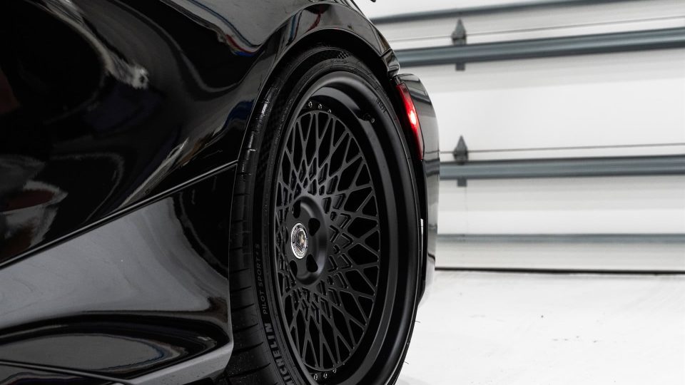 HRE 535 and 501 wheels | McLaren 765LT Onyx Black