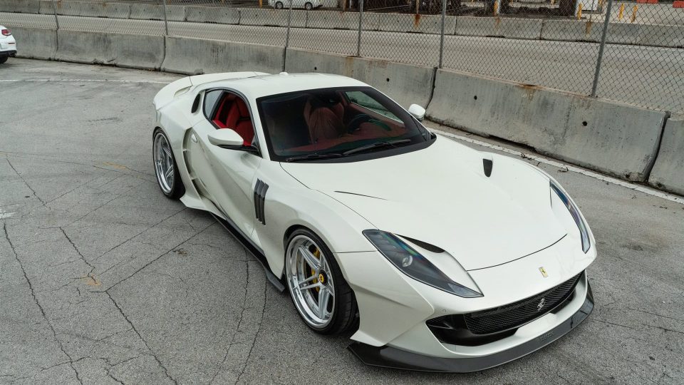 ZACOE 812 GTS | Bianco Fuji | on 1886 XR003 | Brushed Clear