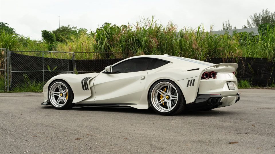 ZACOE 812 GTS | Bianco Fuji | on 1886 XR003 | Brushed Clear