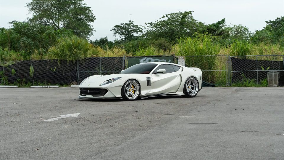 ZACOE 812 GTS | Bianco Fuji | on 1886 XR003 | Brushed Clear