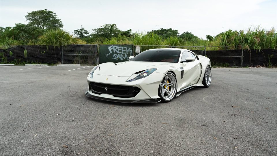 ZACOE 812 GTS | Bianco Fuji | on 1886 XR003 | Brushed Clear