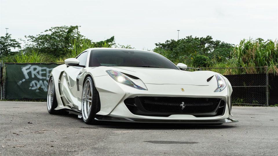 ZACOE 812 GTS | Bianco Fuji | on 1886 XR003 | Brushed Clear