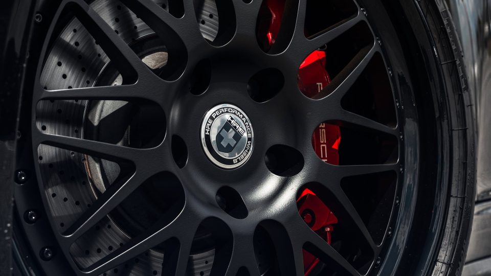 Porsche 991 Carera S Cabriolet | Black | on HRE 540 | Satin Black