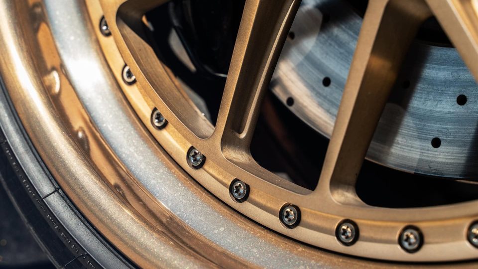 Porsche 992 GTS | Carmine Red | on 1886 Wheels S010| Brushed Champagne