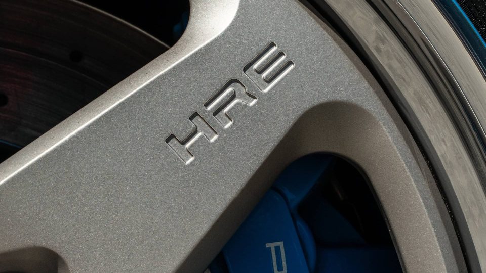 MANSORY 992 Turbo | Riviera Blue | on HRE 527 FMR | Satin White Gold