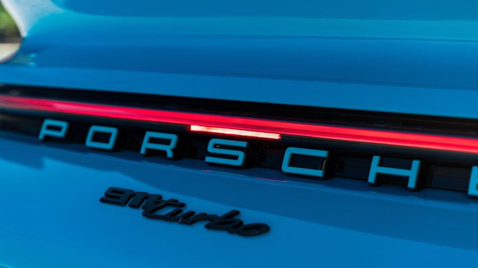 MANSORY 992 Turbo | Riviera Blue | on HRE 527 FMR | Satin White Gold
